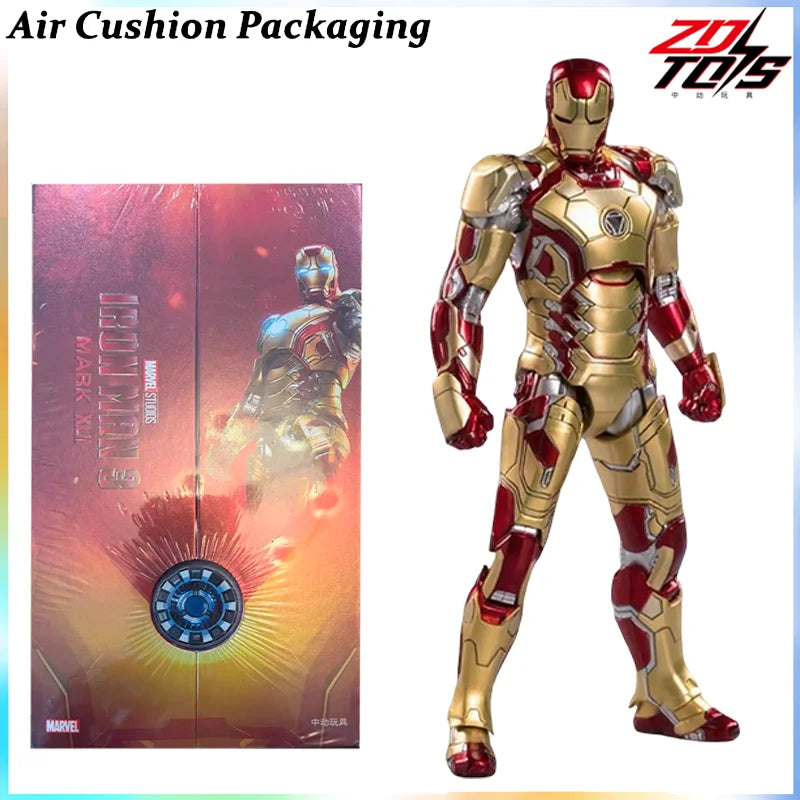 ZDTOYS Genuine INFINITE 10th Anniversary Series Iron Man MK41 MK42 MK43 MK44 Hulkbuster Science Fiction Action Figures Model Toy