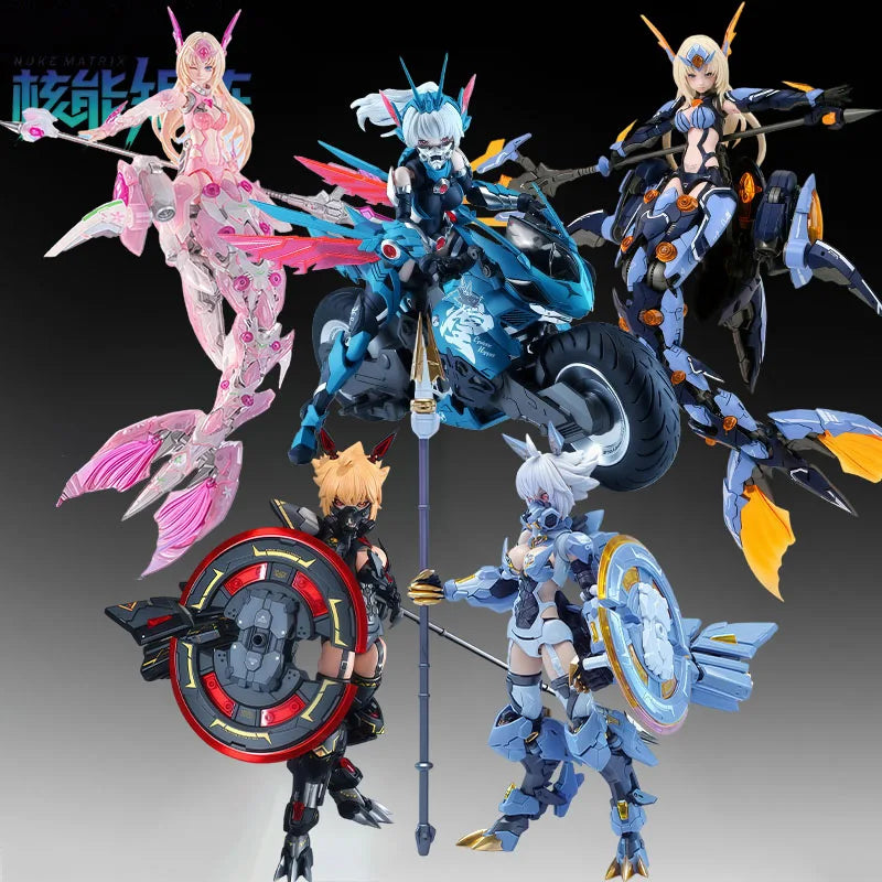 NUKE MATRIX Original MODEL KIT Hurricane Locust & Magic Wolf & Karolina Rolfi & Abyssal Songstress & Falling Cherry Blossoms - AliExpress 26