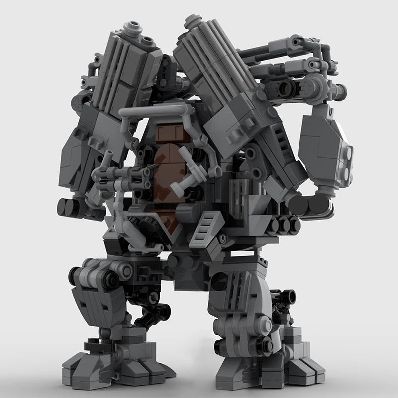 GSBAN Matrixedss Mechanical Mecha Robots  MOC APU Building Blocks Toys for Gifts Bricks MOC-137552