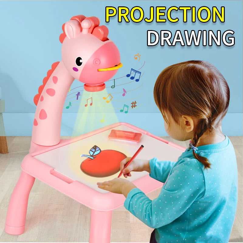 Mini Drawing Projector for Kids, Tracing and Drawing Projector Toy with Light & Music, educational glowing gift toys for kids - AliExpress 26