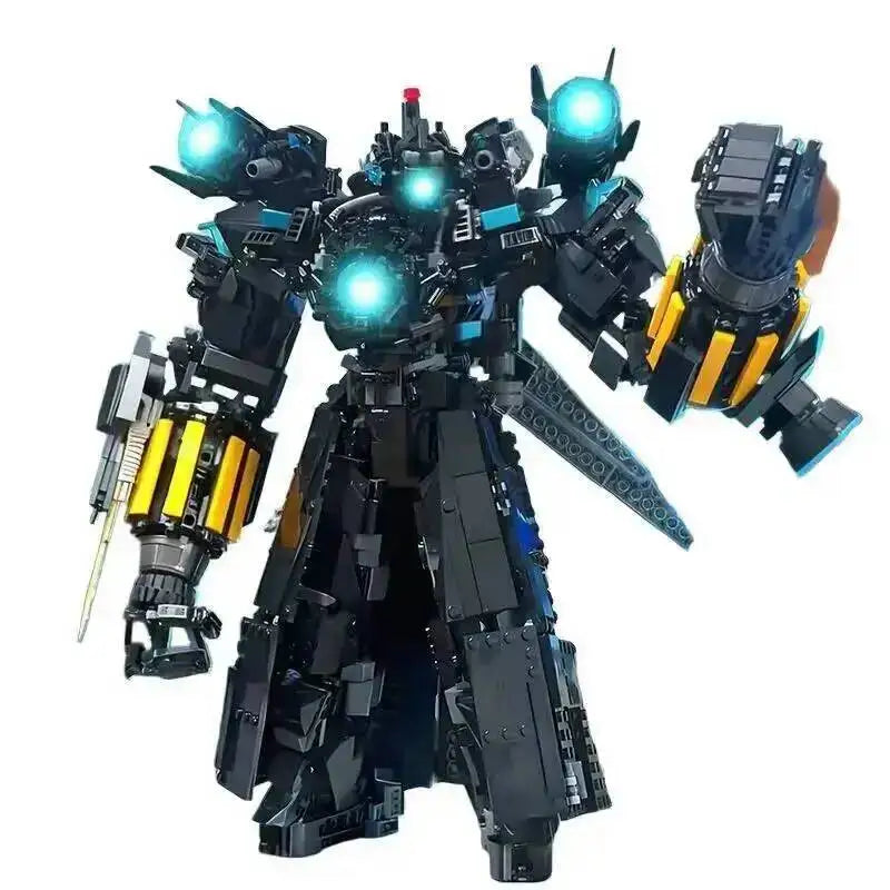 Skibidi Toilet Titans Tv Man Blocks Toy Skibidi Toilet Titans Speakerman Building Blocks Toys Skibidi Toilet G Man Blocks Gift