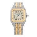 Stainless Steel 18K Yellow Gold 27mm Panthere Quartz Watch