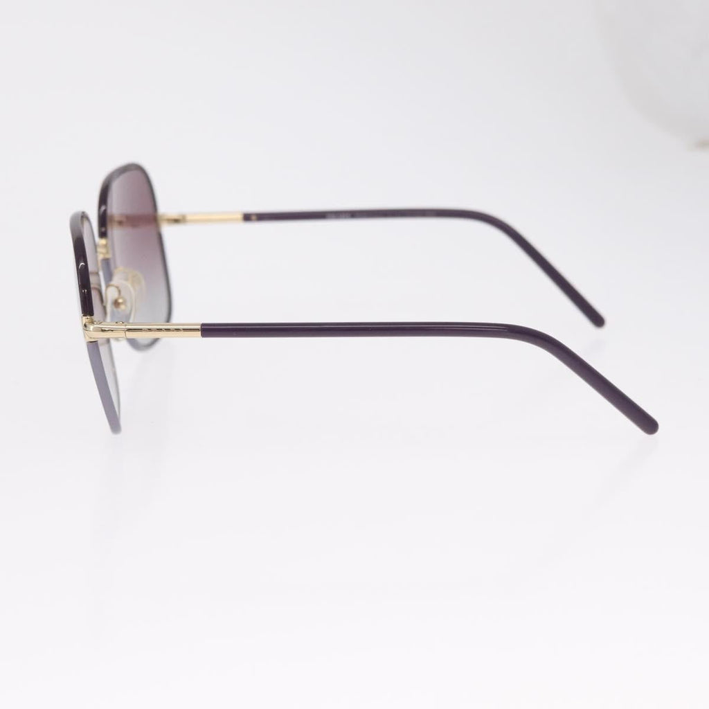 PRADA Sunglasses Plastic Purple Gold Auth BA16731V