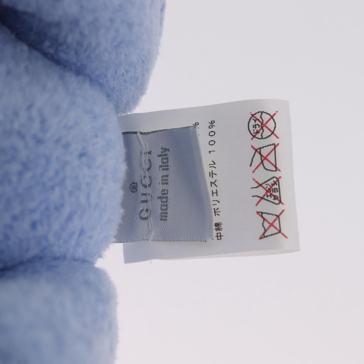 GUCCI Teddy Bear Pile 2 Set Light Blue Auth BA16761