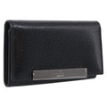 GUCCI Key Case Leather Black Silver 033 0959 Auth bs37882