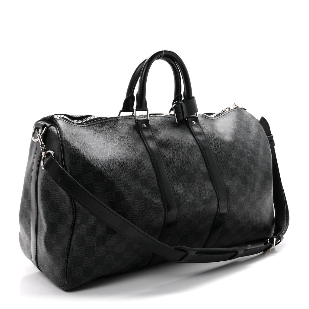 Damier Graphite Keepall Bandouliere 45