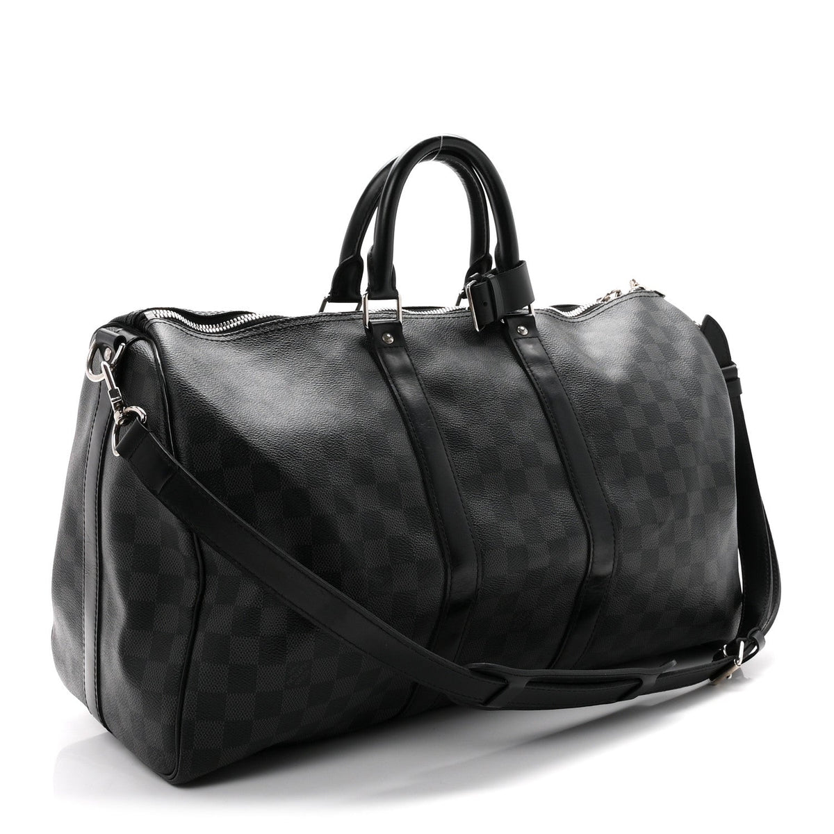 Damier Graphite Keepall Bandouliere 45