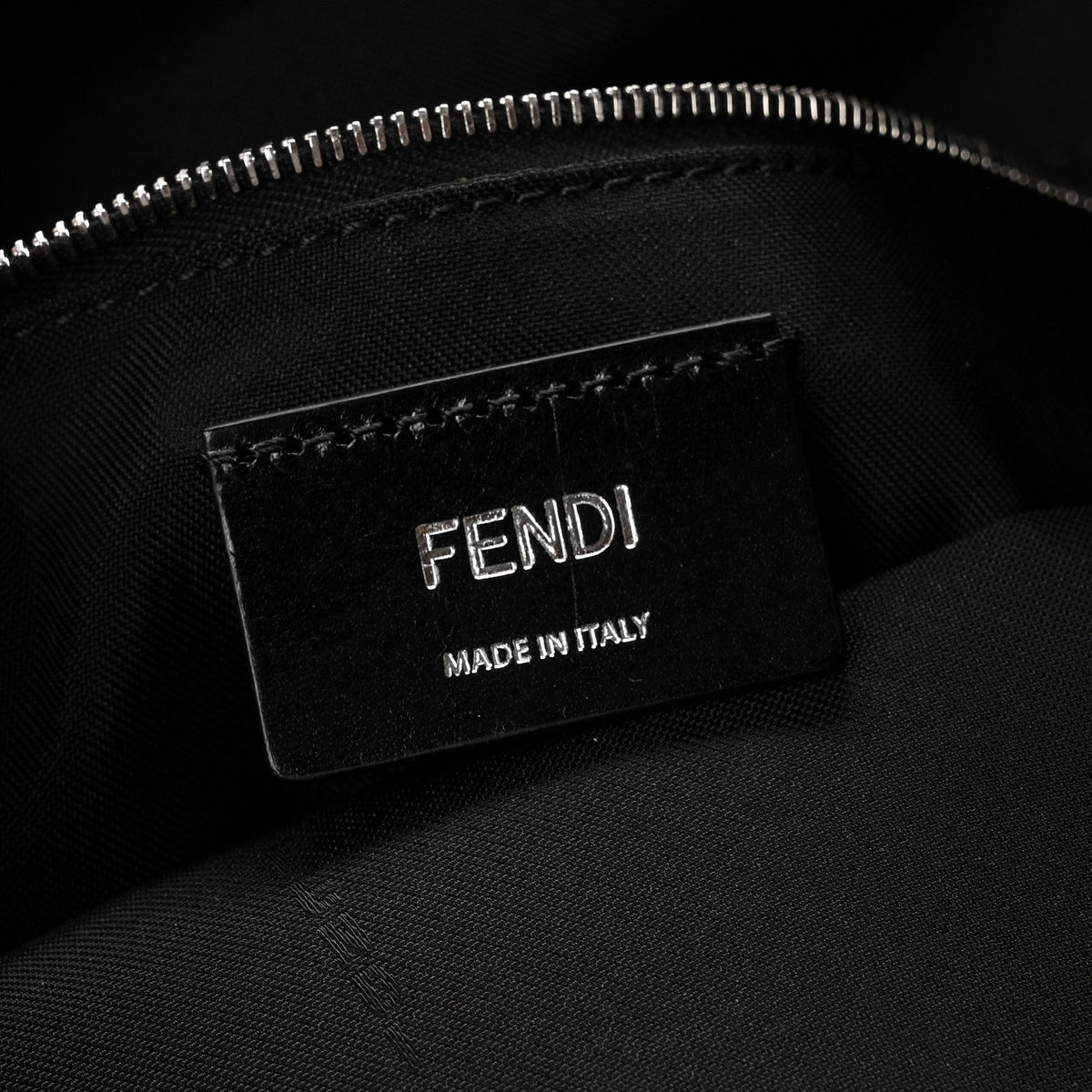 Recycled Fabric Jacquard Vitello Grace FF 1974 Large Fendi Strike Backpack Asfalto
