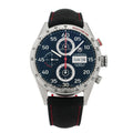 Titanium Carbon Fiber 43mm Carrera Calibre 16 Chronograph Automatic Watch Black CV2A80