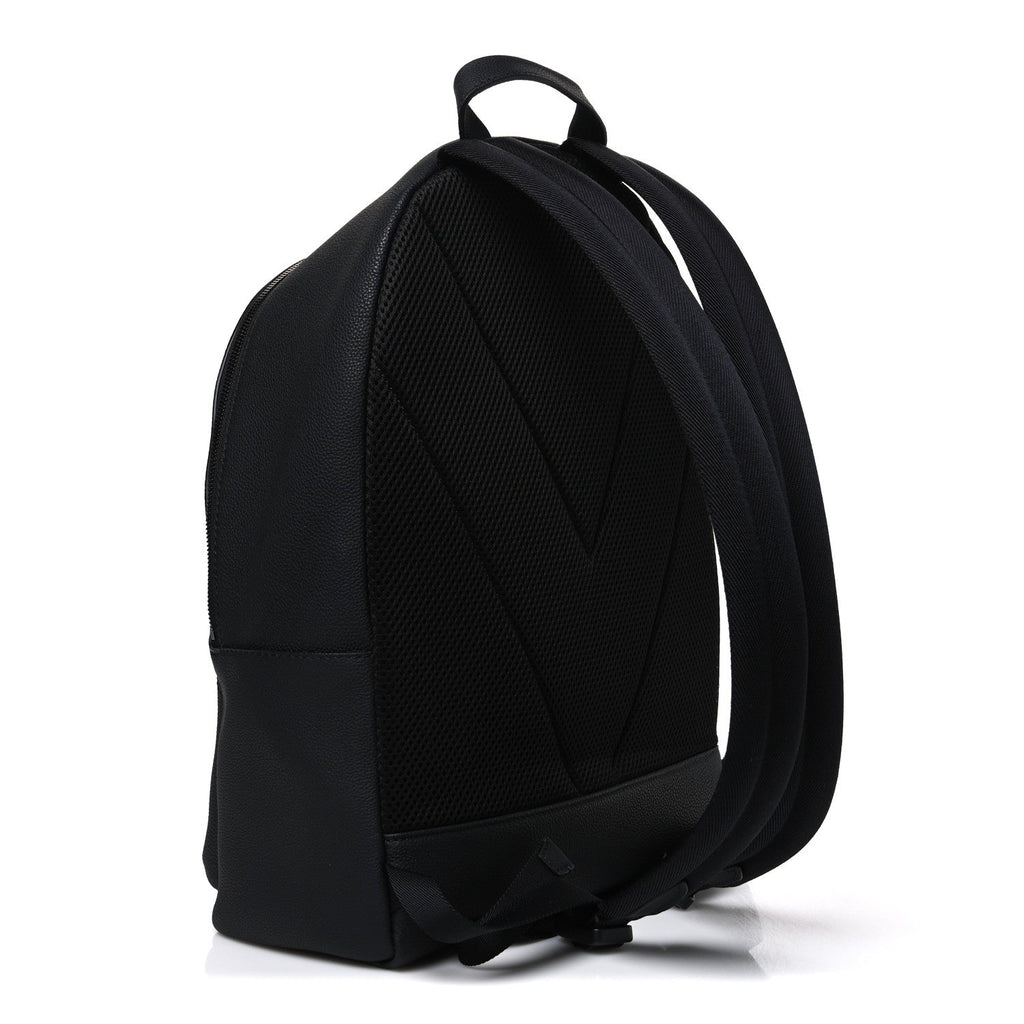 Calfskin Monogram Shadow Discovery Backpack Black