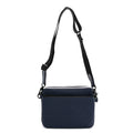 Calfskin Monogram Shadow Trio Messenger Navy