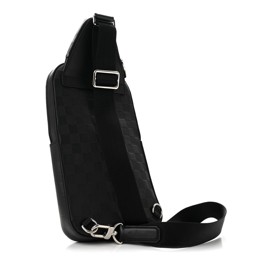 Damier Infini Avenue Sling Backpack Onyx