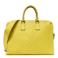 Damier Infini Porte-Documents Vert Acide