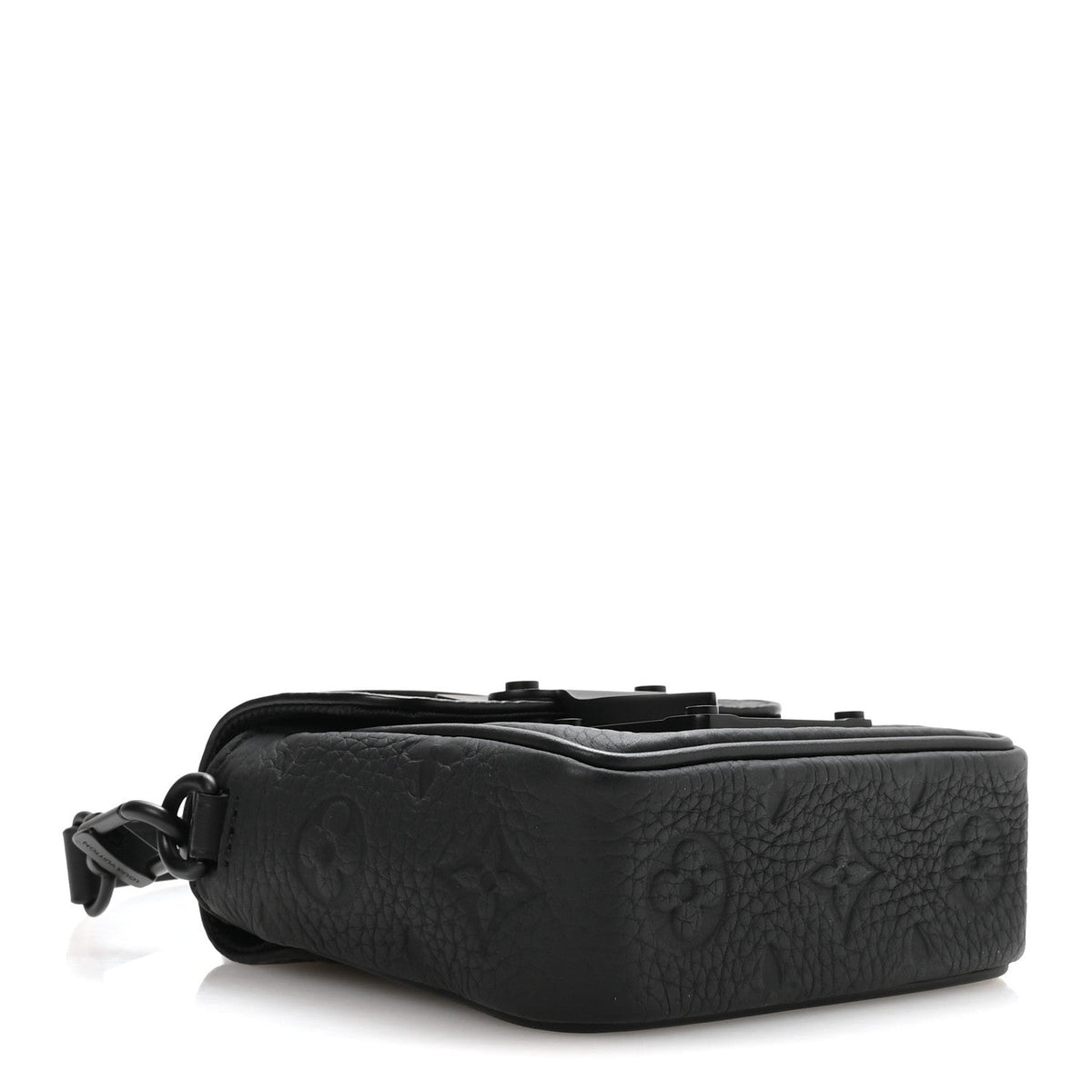 Taurillon Monogram Pico S Lock Ultra Black