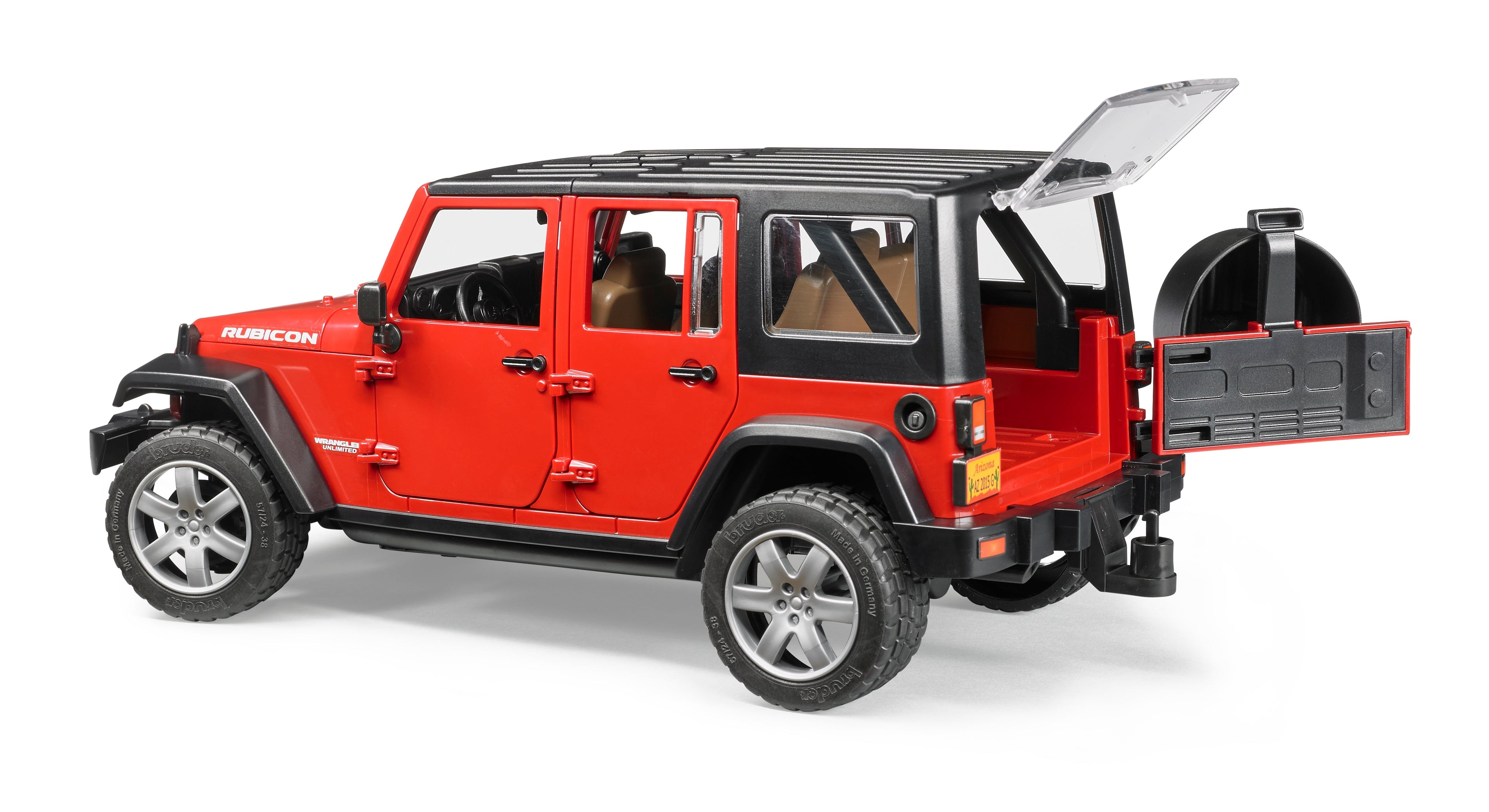 Bruder 02525 Jeep Wrangler Unlimited Rubicon 18.10.10