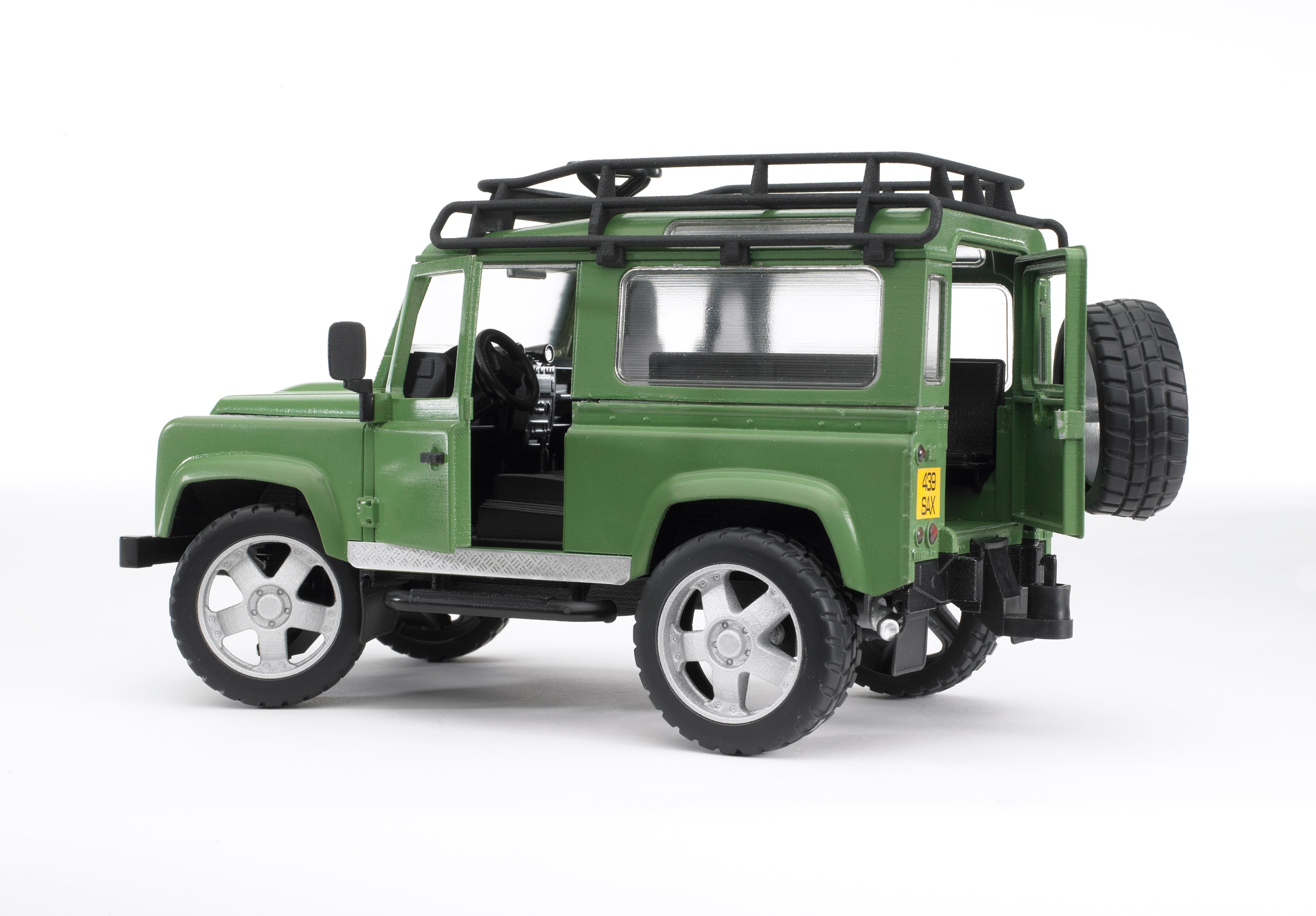 Bruder 02593 Land Rover Defender Station Wagon with Trailer, JCB Micro Excavator, Figure 26.10.10