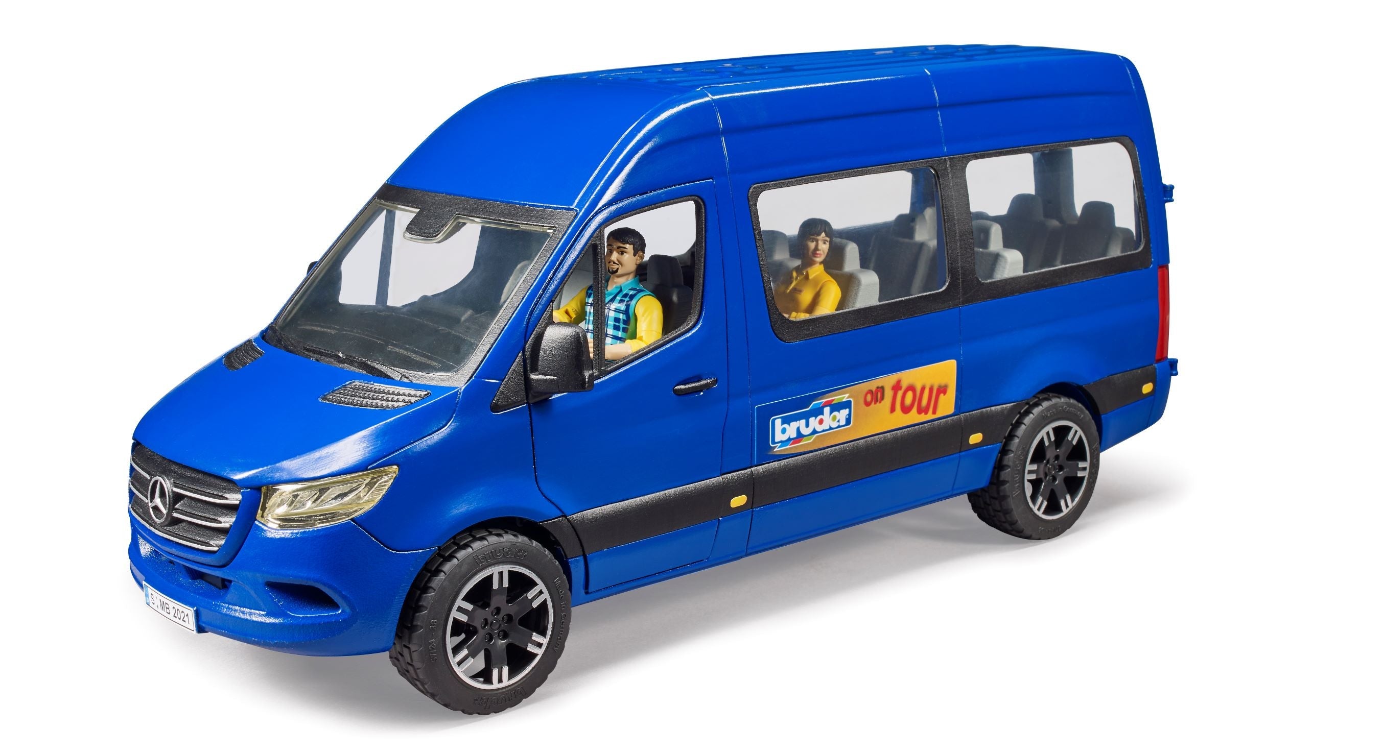 Bruder 02670 Mercedes-Benz Sprinter Transfer Van with Driver and Passenger 24.12.8