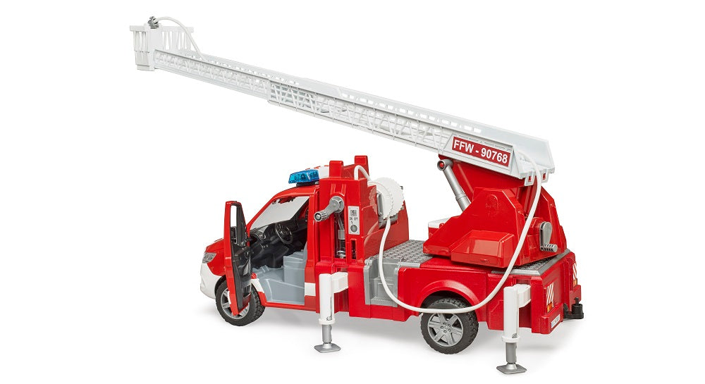 Bruder 02673 Mercedes-Benz Sprinter Fire Engine with Ladder, Pump, and Light & Sound Module 20.12.8