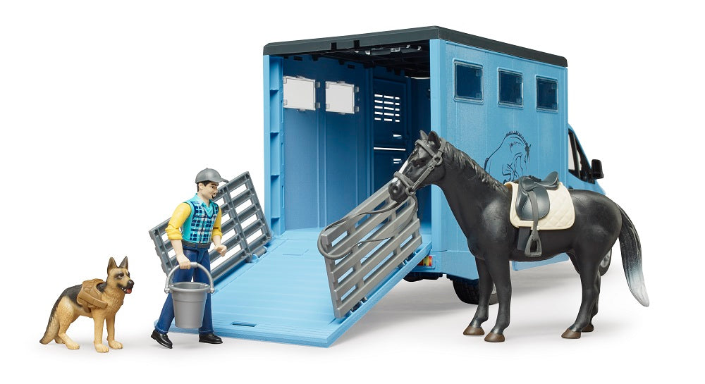 Bruder 02674 Mercedes-Benz Sprinter Animal Transporter with 1 Horse 20.12.8