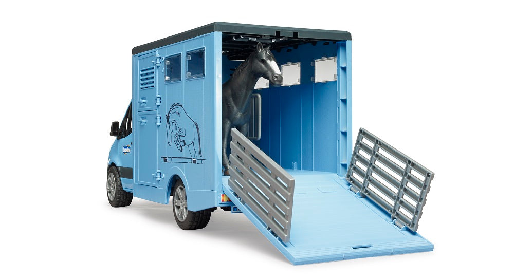 Bruder 02674 Mercedes-Benz Sprinter Animal Transporter with 1 Horse 20.12.8