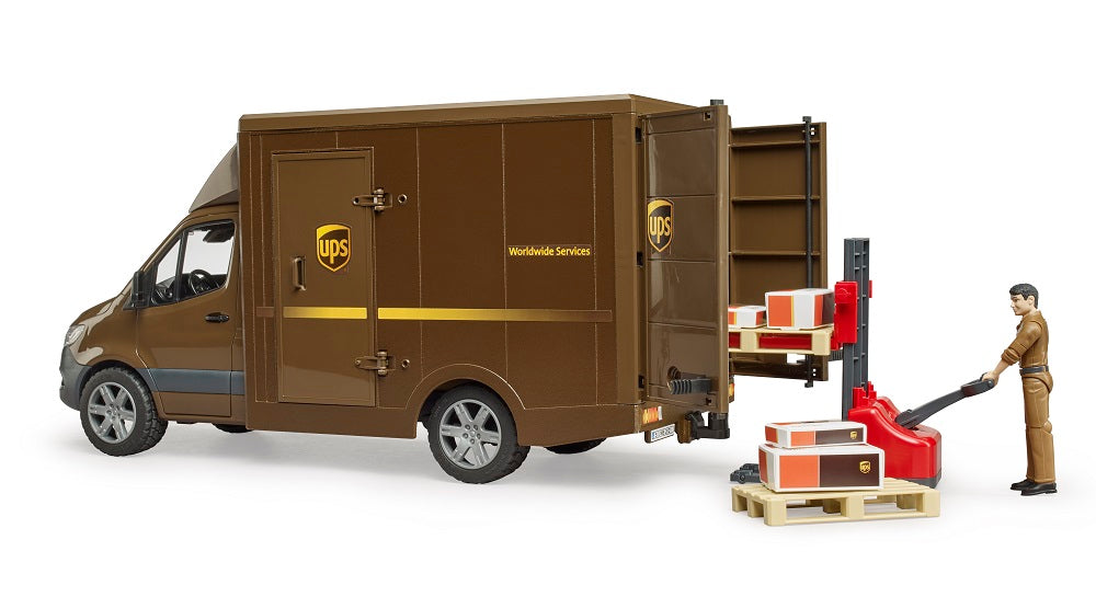 Bruder 02678 Mercedes-Benz Sprinter UPS with Driver and Accessories 20.12.8