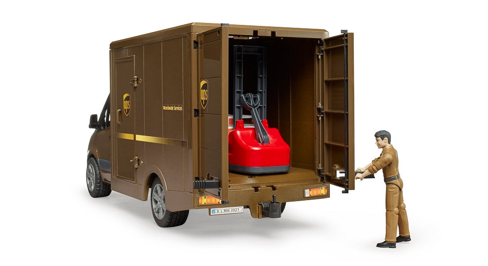 Bruder 02678 Mercedes-Benz Sprinter UPS with Driver and Accessories 20.12.8