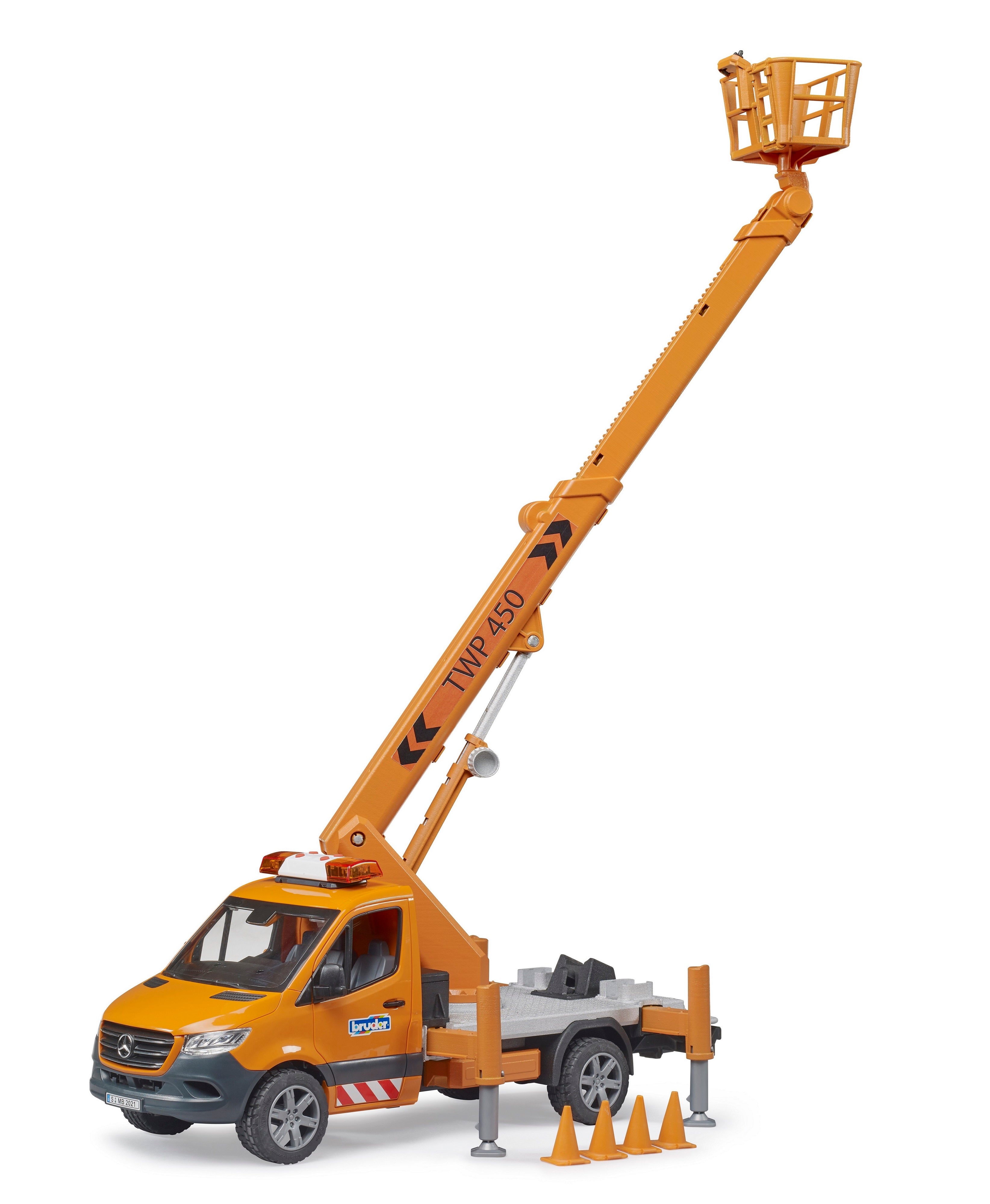 Bruder 02679 Mercedes-Benz Sprinter Work Platform with Light & Sound Module 24.12.8