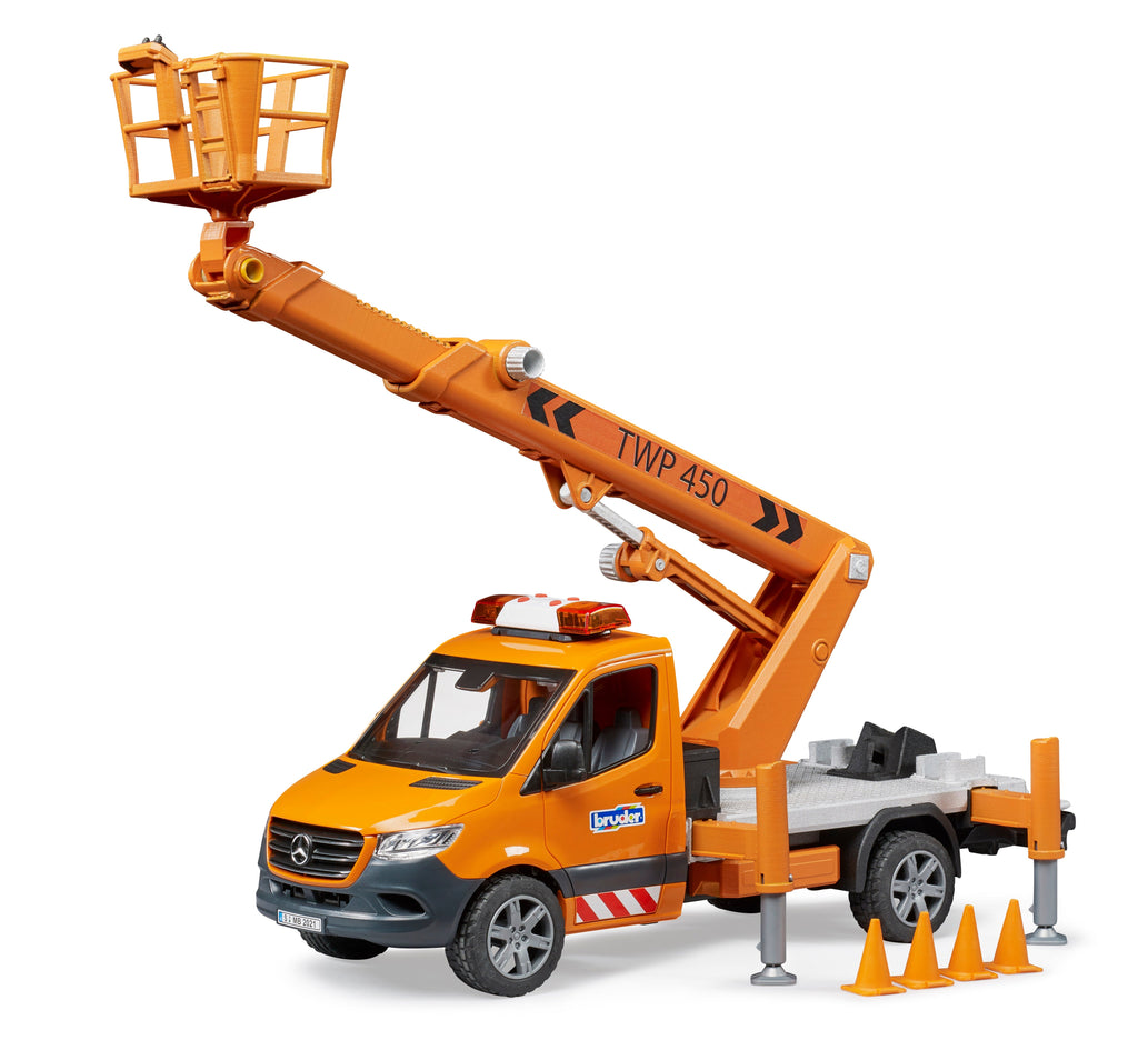 Bruder 02679 Mercedes-Benz Sprinter Work Platform with Light & Sound Module 24.12.8