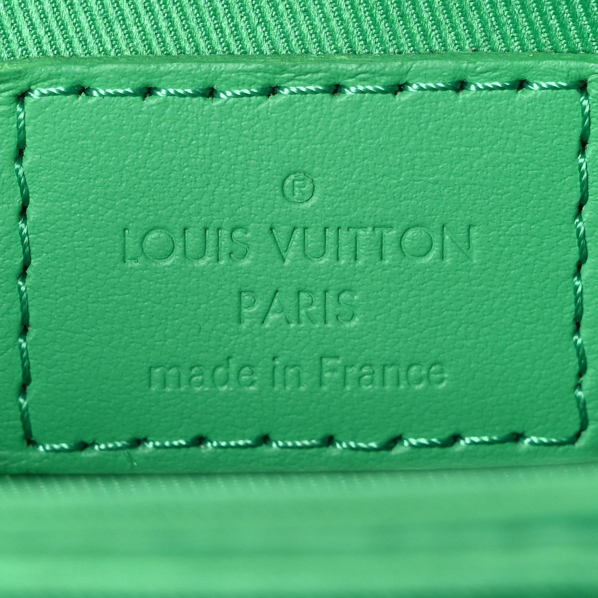 Taurillon Monogram S Lock Wearable Wallet Minty Green