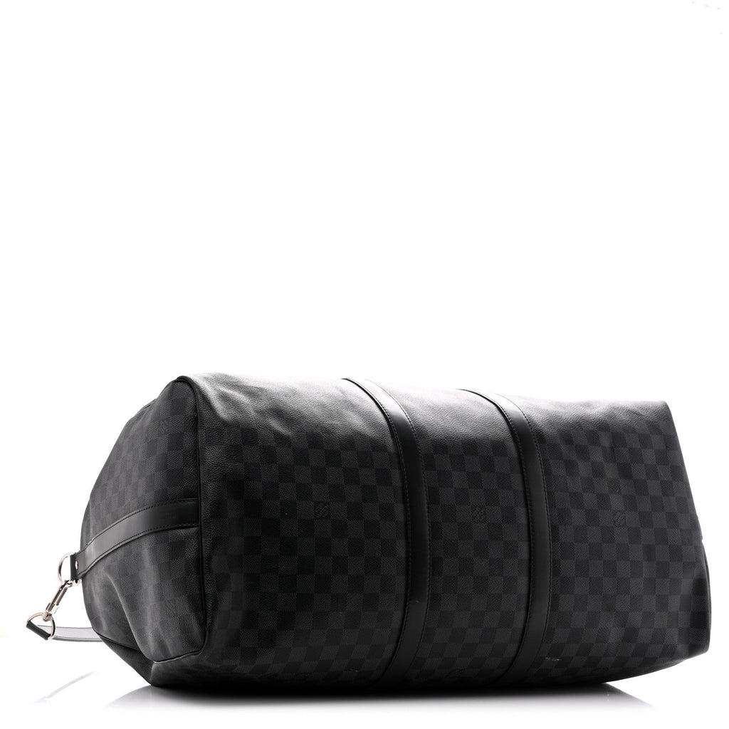 Damier Graphite Keepall Bandouliere 55