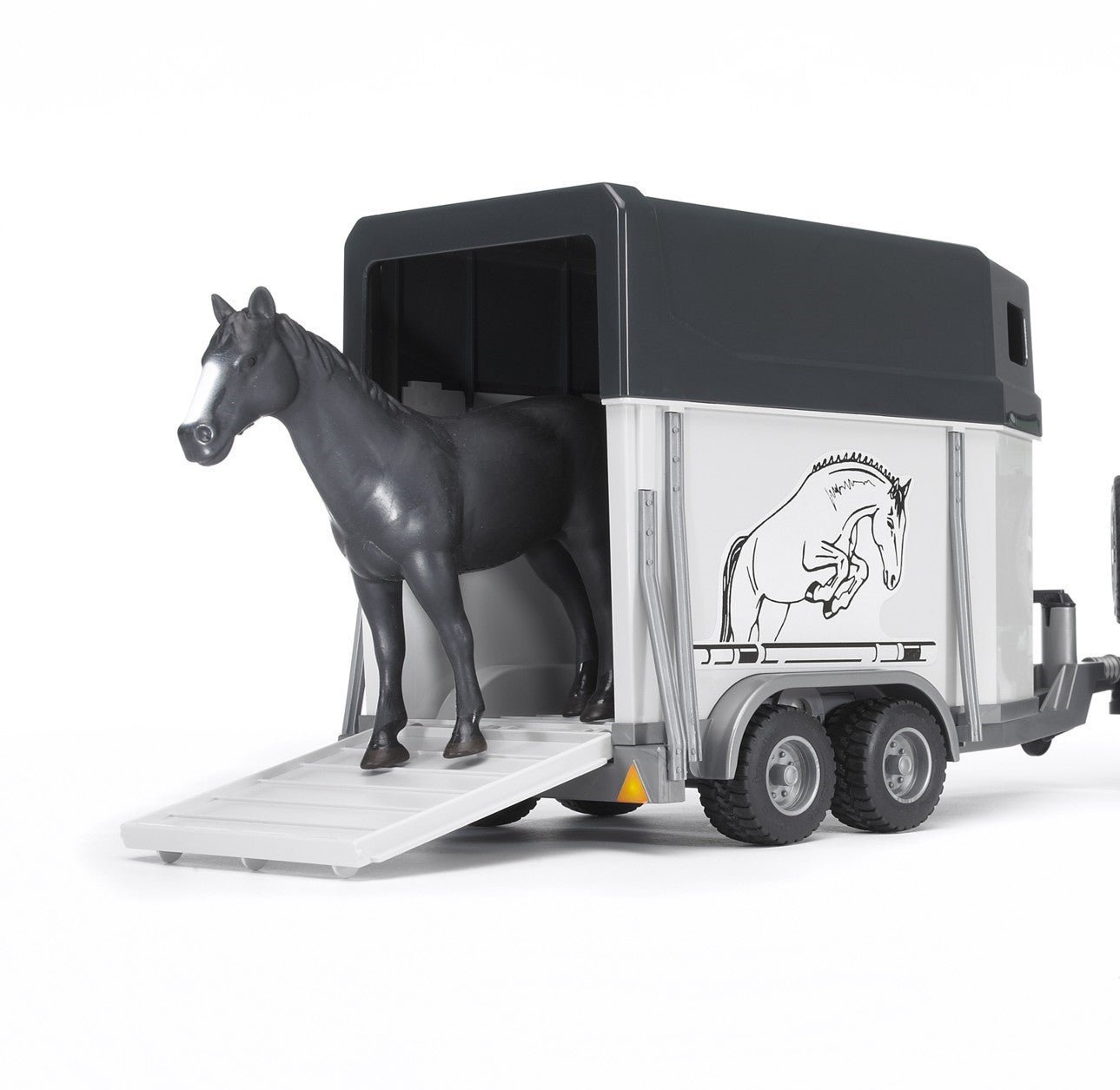 Bruder 02501 Ram 2500 Power Wagon with Horse Trailer and Horse 30.10.10