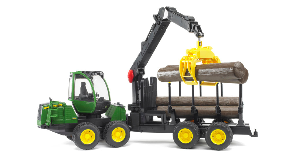 Bruder 09805 John Deere 1210E Forwarder with 4 Logs and Log Grapple 26.10.10