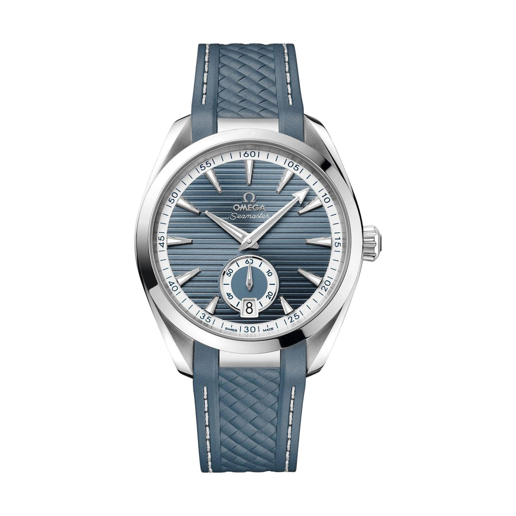 Seamaster Aqua Terra 150M Small Seconds 41mm - Blue on Rubber Strap