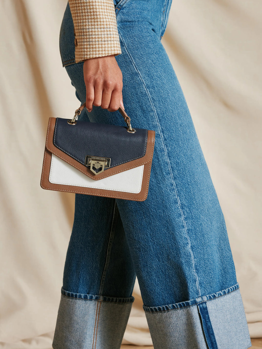 Loxley Mini Cross Body Bag - Tri-Colour
