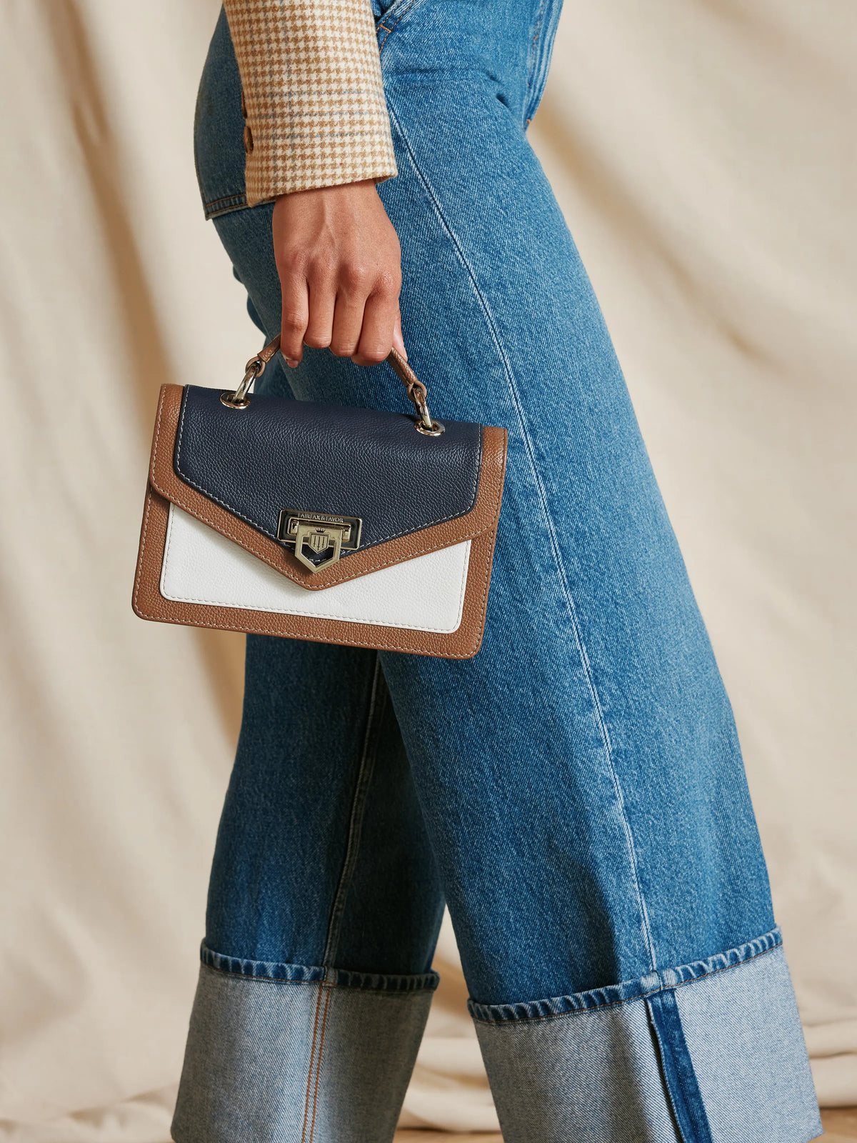 Loxley Mini Cross Body Bag - Tri-Colour