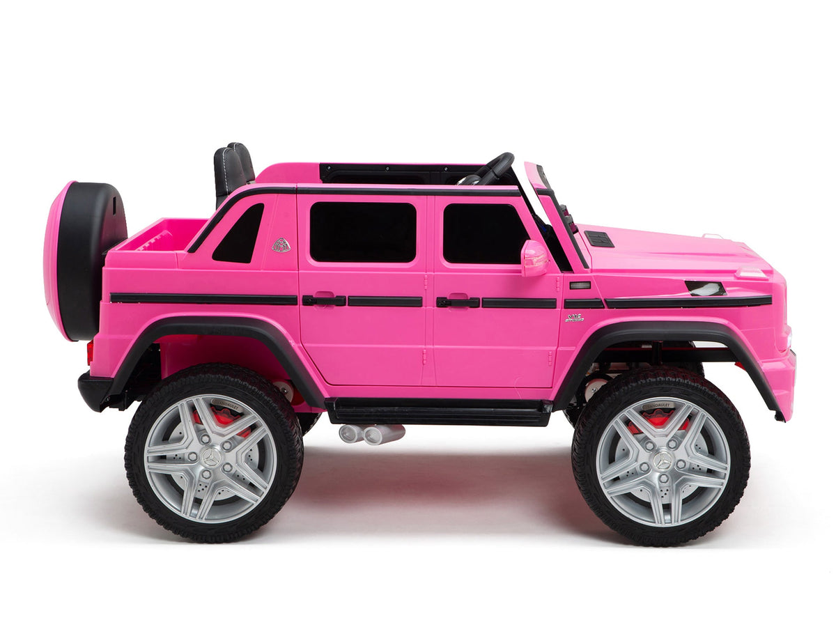 12V Mercedes-Maybach G650 Landaulet Kids Ride On Car/SUV with Remote – Pink