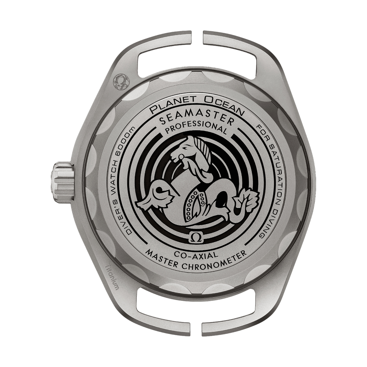 Seamaster Planet Ocean Ultra Deep 6000M 45.5mm - Black on Fabric Strap