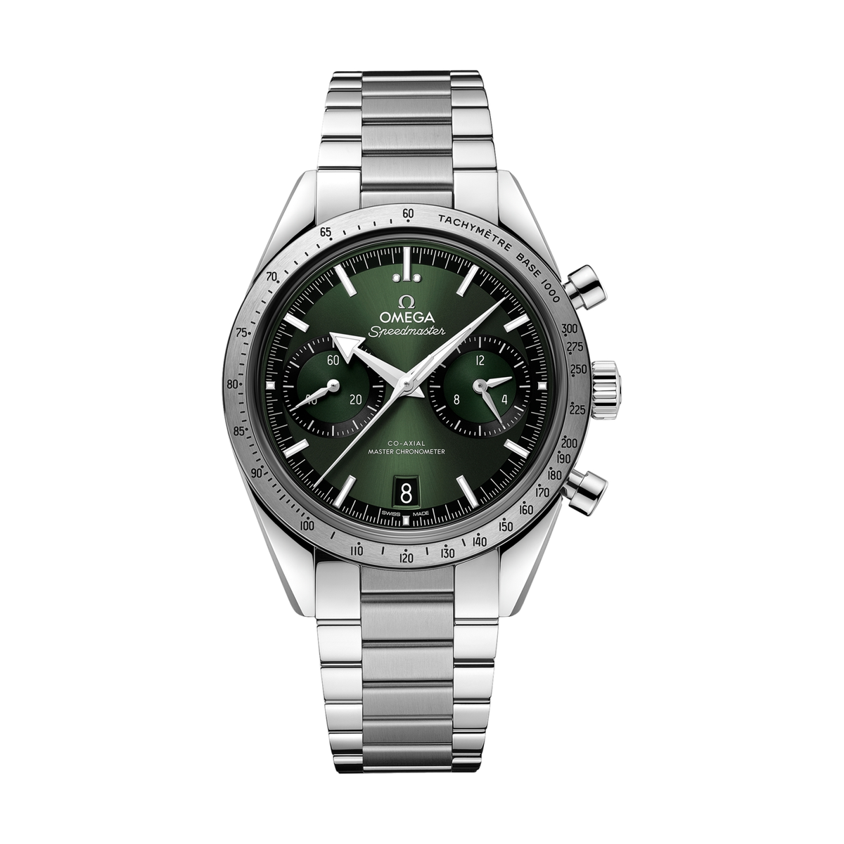 Speedmaster '57 Chronograph 40.5mm - Green on Bracelet
