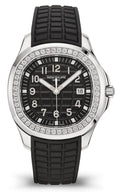 Patek Philippe Aquanaut Luce Black Dial Steel Case With Diamonds - Ref# 5267 - 200A-001