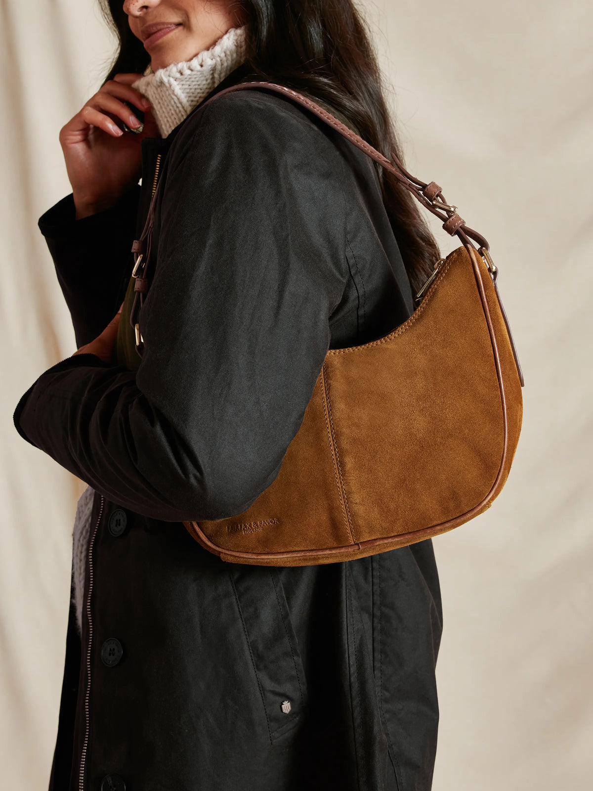 Tetbury Crescent Bag - Tan