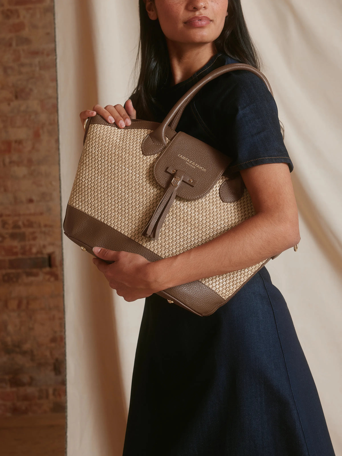 Windsor Basket Bag - Tan