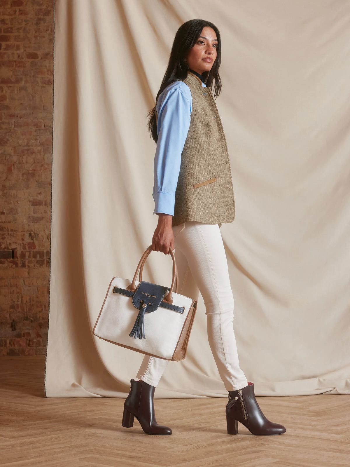 Windsor Handbag - Tri-Colour